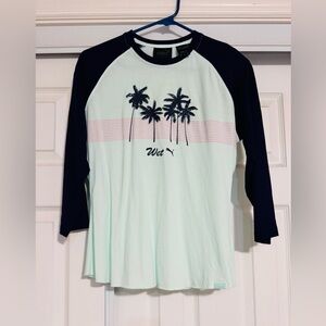 NEW FENTY 3/4 SLEEVE T SHIRT IN XL